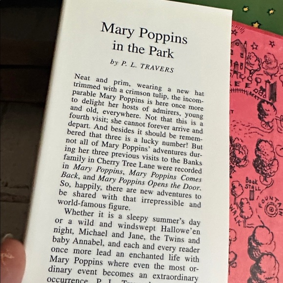 Set of 4 Mary Poppins Hardcovers//Book of the Month Club Editions P. L. Travers - Picture 3 of 6